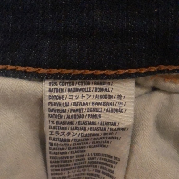 NWOT Abercrombie KIDS sz 16 Girls DARK DENIM DESTRUCTED  Skinny Jeggings - Picture 10 of 11